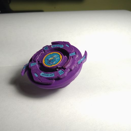Beyblade Adventure 1008. Miraidon 3D model preview