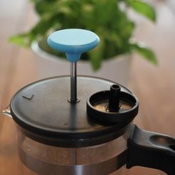 9k_-5.jpg Бесплатный STL файл Knob for Ikea coffee/tea maker・Объект для скачивания и 3D печати
