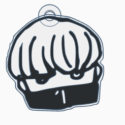 4.png Archivo STL LLAVERO/KEYCHAIN TOGE INUMAKI / JUJUTSU・Plan imprimible en 3D para descargar