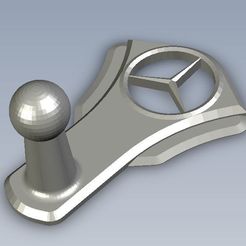 Handyhalterung.JPG Free 3D file Mercedes Smartphone holder・3D print object to download, taeky