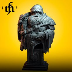 720X720-bigdaddybust.jpg 3D-Datei Big Daddy (Büste)・3D-druckbare Vorlage zum herunterladen