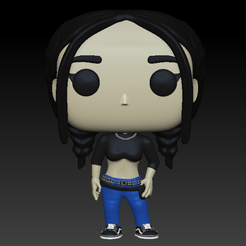 frente.png OBJ-Datei Funko-Beeinflusser・Modell zum Herunterladen und 3D-Drucken