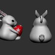chaveirocoelho22t.jpg Easter bunny egg keychain