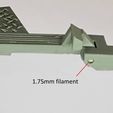 1.75mm filament bed main Rolling Thunder OP Legacy Bulkhead upgrade kit