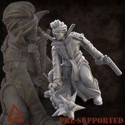 1.jpg Morning Star Hunter miniature