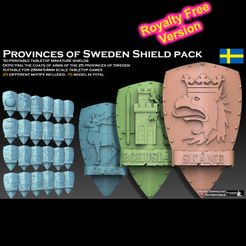 landskap-insta-promo-royfree.jpg Provinces of Sweden Shield Pack ROYALTY FREE VERSION