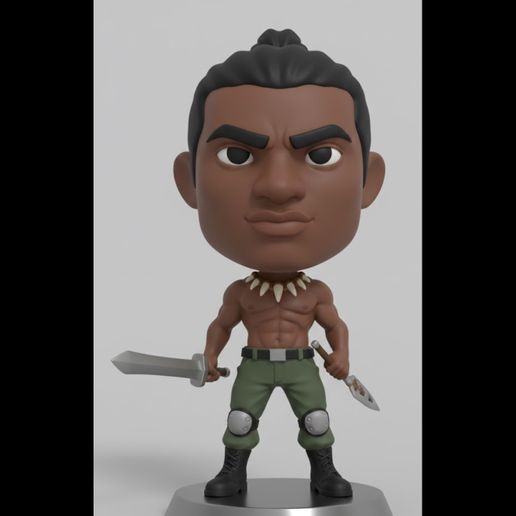 Chibi Killmonger - MCP