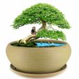 71IZHh7EntL.jpg mold- Round Vase/Pot for bonsai