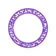 ALEXA_ECHO_DOT_GROKU_MEDITATION_GLOWING_CIRCLE.stl Suporte Alexa Echo Dot 4a e 5a Geração Groku Baby Yoda Meditation