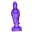 011guanyin.stl Guanyin bodhisattva Kwan-yin sculpture for cnc or 3d printer