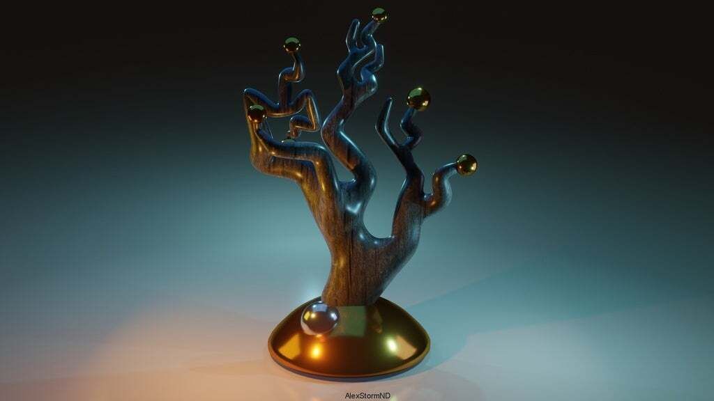 Download free STL file Ball Tree • 3D printer model ・ Cults