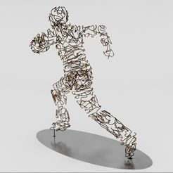 WireSculptureRun.jpg Wire Sculpture