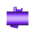 dodge charger air intake mount-air intake cylinder.stl Dodge Charger 2016-2022 air intake mount