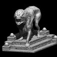20.jpg Predator Dog  Model Printing Miniature Assembly File STL OBJ for 3D Printing FDM-FFF DLP-SLA-SLS inspired by the film, THE PREDATOR, from 2018