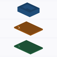 clear-parts-isometric.png Compact Sliding-Maze Puzzle Box - 2 Lid Clearances
