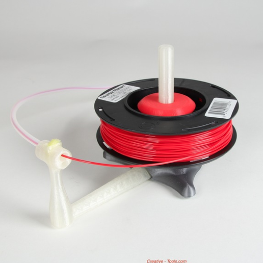 7.png Бесплатный STL файл Universal stand-alone filament spool holder (Fully 3D-printable)・Дизайн 3D принтера для загрузки, CreativeTools