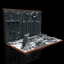 StarWarsMultiMaterial.jpg 3D file Trench Diorama・3D printable model to download