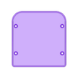 monitor shelf PLATE 120mm.stl Monitor Top Shelf Stand