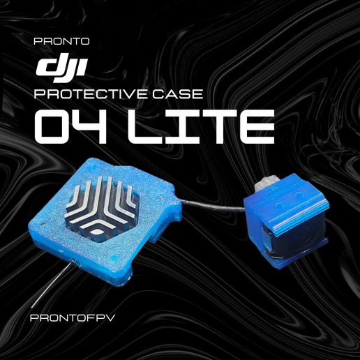 DJI O4 Lite Upgraded Case 3D model