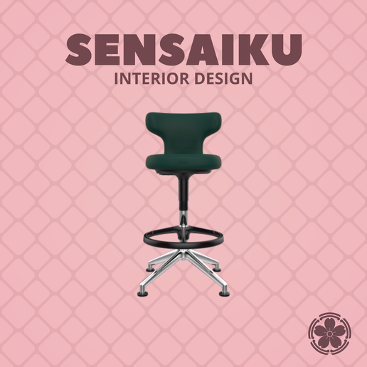 Miniature Replica 1:12 Antonio Citterio 04. Pivot Stool for Miniature Dollhouse - 3D Print Instant Download - Miniature Furniture Designer Series