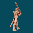 BPR_Render4.png Eurshin, a dramatic half-orc (alternative pose) - dnd miniature [presupported]