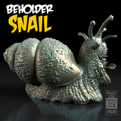 AD_Miniatures_35.png Beholder Snail, figurine de jeu de rôle sur table