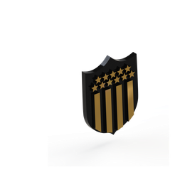 Peñarol.png STL-Datei Wappen von Peñarol・3D-druckbare Vorlage zum herunterladen