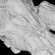 file-3.jpg 3D PRINTABLE MYTHOSAUR SKULL  HORNS AND SORGAN FROG THE MANDALORIAN