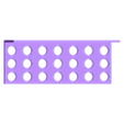 21 x 15mm holes tool holder.stl 🛠️ The Ultimate 4-in-1 Versatile Tool Organizer System (Wall Mounted)
