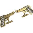 06.jpg Pistol Gun Cufflinks
