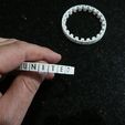 P1100607.jpg bracelet (pulseira) Now United - Flex filament (filamento flexível)