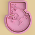N5.png Number cookie cutter set (number cookie cutter)