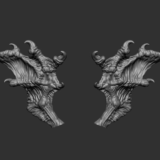 Demon/monster/dragon wings 3D model