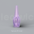 A_2_Renders_00.png Niedwica Vase A_2 | 3D printing vase | 3D model | STL files | Home decor | 3D vases | Modern vases | Abstract design | 3D printing | vase mode | STL