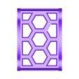 HEX_Base_Print_1_off.stl Hexagon Spool Holder