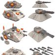 1.jpg Ultimate War Machine Bundle - 5 Tanks, 2 Transports, 1 Defensive Turret