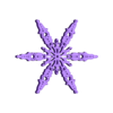 Snow25.stl Snowflake