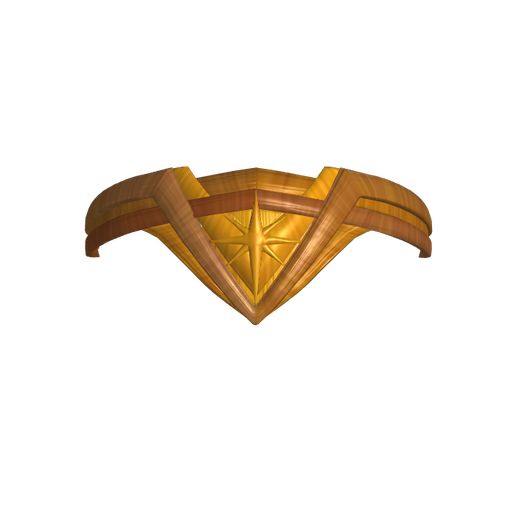 Wonder Woman Tiara for 3D PRINT 3D model