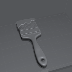 Paint-brush.png STL file Paint brush・3D printer design to download