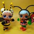 20200401_121735.jpg Custom 3D Printed LOL Doll Costumes Bee and Butterfly