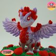 d.jpg PRINT IN PLACE FLEXI VALENTINE DRAGON ARTICULATED
