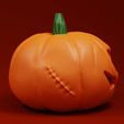 Pumpkin1-0009.jpg Halloween Pumpkin 3D Print Model
