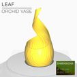 Cura.jpg LEAF  |  Orchid Vase Planter, fast-print