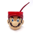mario bros mate.png Archivo STL gratis Mate Mario Bros・Objeto para impresora 3D para descargar