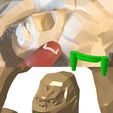 9.jpg Oil Wild Kong / Low Poly Decoration [High Definition STL] + Painting tool + Teeth