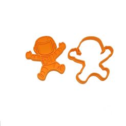 20200129_162228.jpg STL file Cookie Cutter Astronaut・3D printing design to download