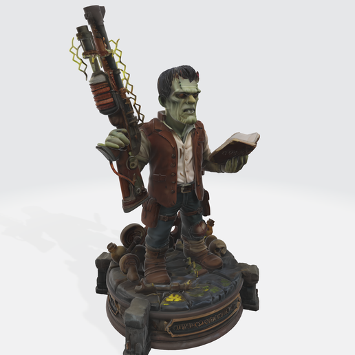 Frankenstein - 3D model önizlemesi