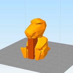 rex2.png STL-Datei Basis T REX PUAS・3D-druckbares Modell zum Herunterladen