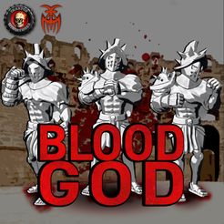 gladcomic.jpg Free STL file FREE Unarmed Blood God Gladiator | 3 poses +supported・3D printing idea to download