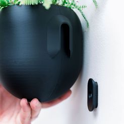 MattBaldwinDesign-May21-53.jpg STL file Wall Mounted Planter, Large・3D printing idea to download